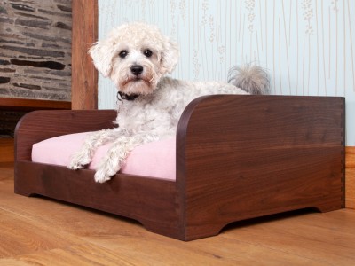 Beautiful wooden dog bed | cabinetry made in Maple - Milo & Pi Luxury ...