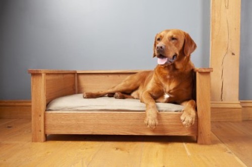 Wooden clearance dog basket